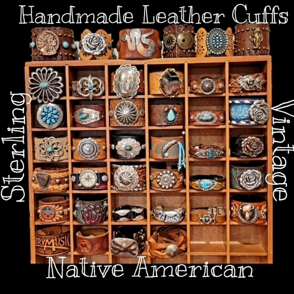 Leather Cuff Bracelets For Sale